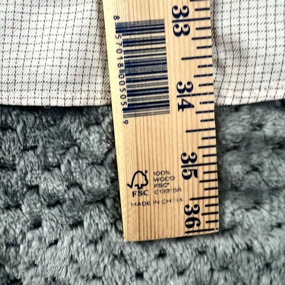 Faconnable Dress Shirt Mens 3 15.5L Long Sleeve Button Down Check Made In Usa - Picture 7 of 8